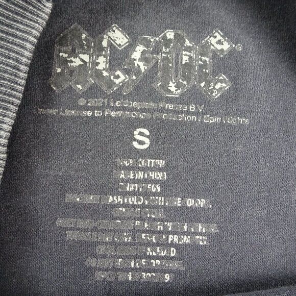 AC DC Ballbreaker World Tour 1996 Distressed Shirt Size S - Picture 7 of 9